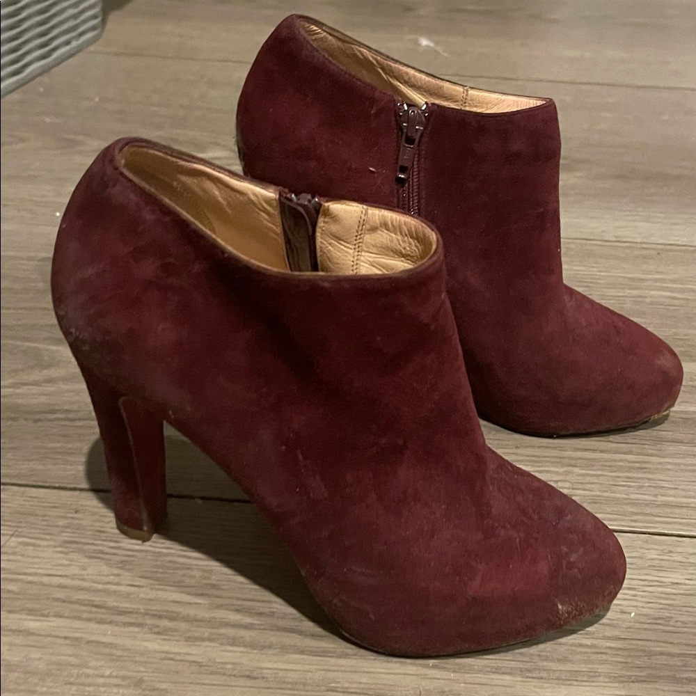 Christian Louboutin booties with heel